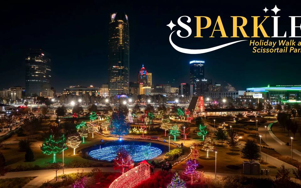 SPARKLE Holiday Walk at Scissortail Park